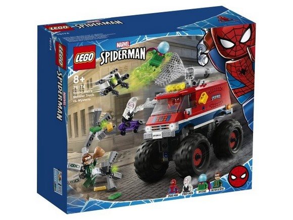 LEGO Super Heroes 76174 Spider-Man in monster truck vs. Mystery 