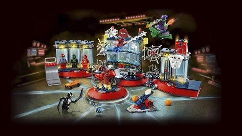 LEGO Super Heroes 76175 Attack on the spider' s lair LEGO Super Heroes 76175 Attack on the spider' s lair