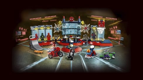 LEGO Super Heroes 76175 Attack on the spider' s lair LEGO Super Heroes 76175 Attack on the spider' s lair