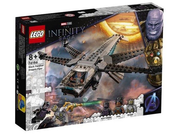 LEGO Super Heroes 76186 Black Panther and the Dragon Plane
