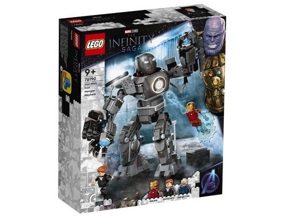 LEGO Super Heroes 76190 Iron Man: Iron Monger Mayhem