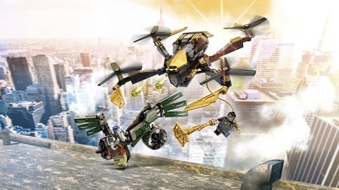LEGO Marvel Spider-Man 76195 Spider-Man's Drone Duel