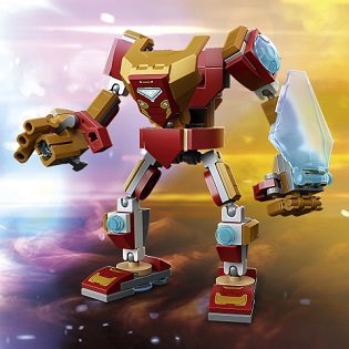 LEGO Marvel 76203 Iron Man Roboterer-Rüstung LEGO Marvel 76203 Iron Man Roboterer-Rüstung