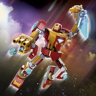 LEGO Marvel 76203 Iron Man Roboterer-Rüstung LEGO Marvel 76203 Iron Man Roboterer-Rüstung