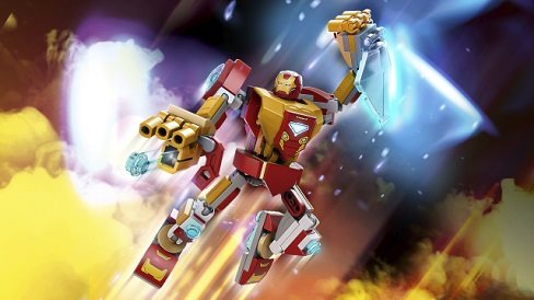 LEGO Marvel 76203 Iron Man Roboterer-Rüstung LEGO Marvel 76203 Iron Man Roboterer-Rüstung