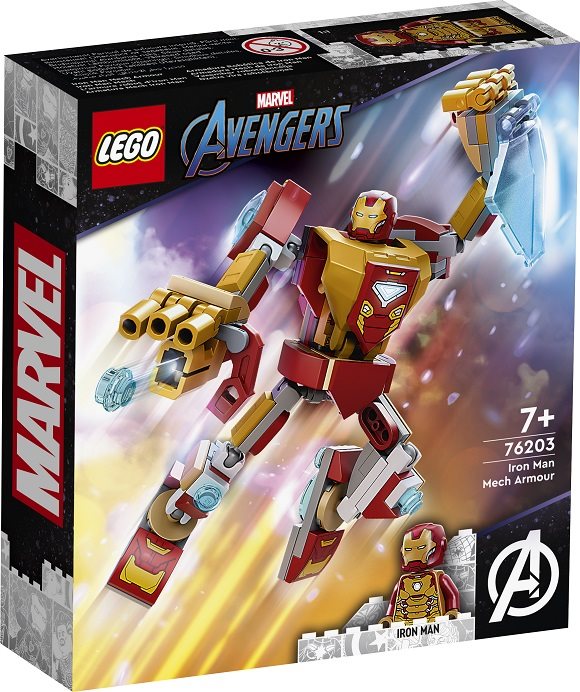 LEGO Marvel 76203 Iron Man Roboterer-Rüstung LEGO Marvel 76203 Iron Man Roboterer-Rüstung