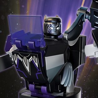 LEGO Marvel 76204 Black Panther Roboterer-Rüstung 