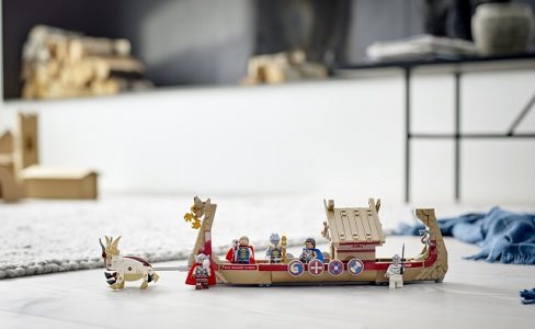 LEGO Marvel 76208 Schiff mit Ziegenwagen 