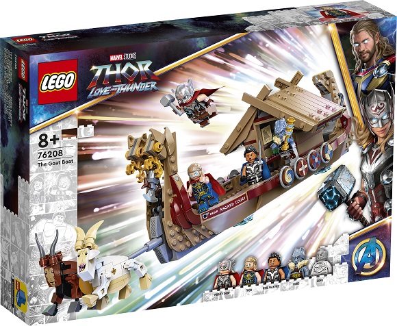 LEGO Marvel 76208 Schiff mit Ziegenwagen 