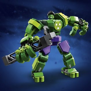 Stavebnica LEGO Marvel 76241 Hulk v robotickom brnení