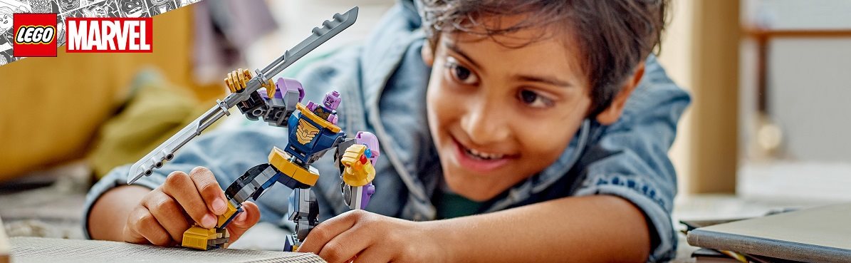 LEGO Marvel 76242 Thanos in robot armour LEGO Marvel 76242 Thanos in robot armour