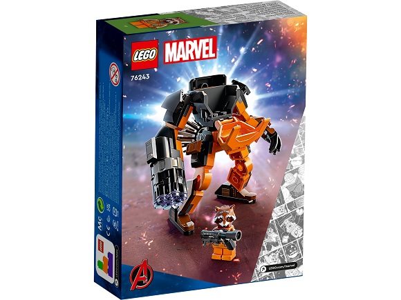 LEGO Marvel 76243 Rocket in Robotic Armour