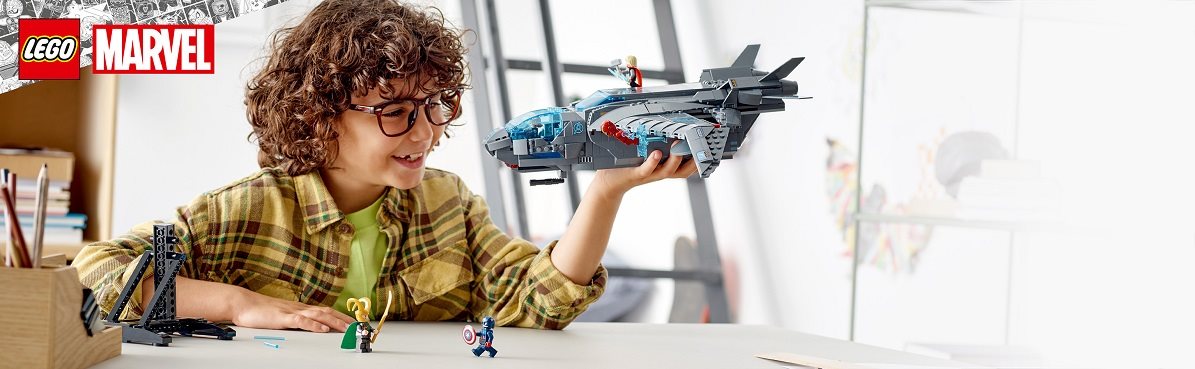 LEGO Marvel 76248 Avengers Quinjet Fighter