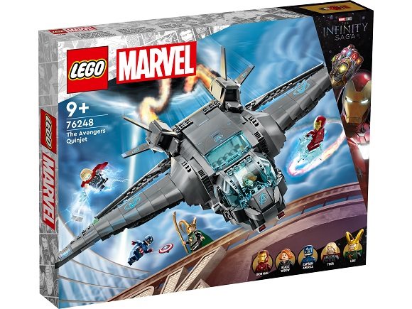 LEGO Marvel 76248 Avengers Quinjet Fighter