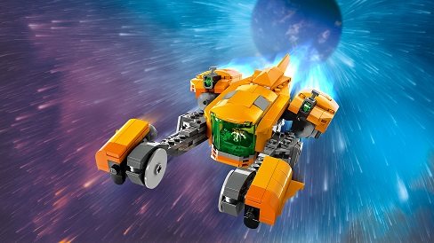 LEGO® Marvel 76254 Das Raumschiff der kleinen Rakete LEGO® Marvel 76254 Das Raumschiff der kleinen Rakete