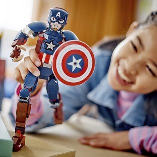 LEGO Marvel 76258 Captain America Buildable Figure LEGO Marvel 76258 Captain America Buildable Figure