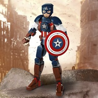 LEGO Marvel 76258 Captain America Buildable Figure LEGO Marvel 76258 Captain America Buildable Figure
