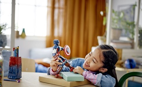 LEGO Marvel 76258 Captain America Buildable Figure LEGO Marvel 76258 Captain America Buildable Figure