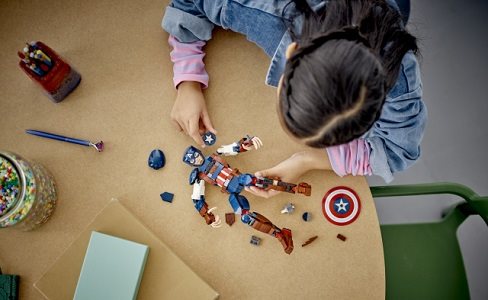LEGO Marvel 76258 Captain America Buildable Figure LEGO Marvel 76258 Captain America Buildable Figure