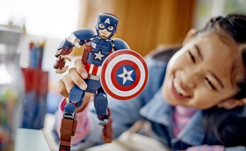 LEGO Marvel 76258 Captain America Buildable Figure LEGO Marvel 76258 Captain America Buildable Figure