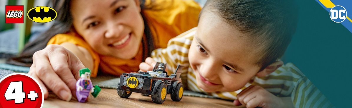 LEGO DC Batman 76264 Pursuit in the Batmobile: Batman vs. Joker