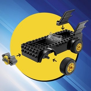 LEGO DC Batman 76264 Pursuit in the Batmobile: Batman vs. Joker