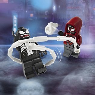 LEGO stavebnica Marvel 76276 Venom v robotickom brnení vs. Miles Morales