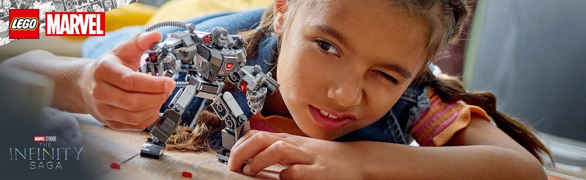 LEGO stavebnica Marvel 76277 War Machine v robotickom brnení