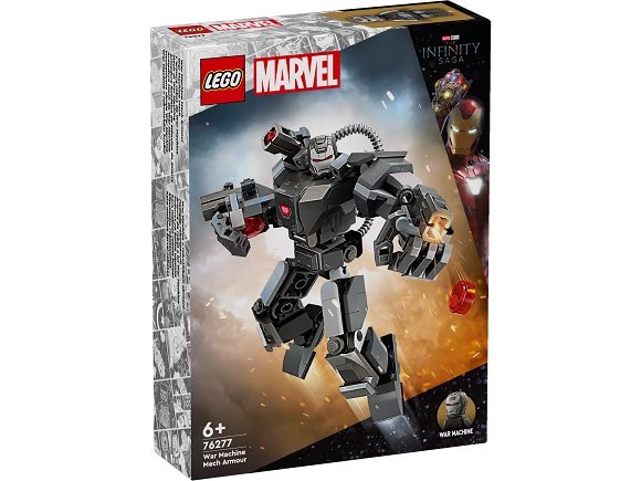 LEGO stavebnica Marvel 76277 War Machine v robotickom brnení