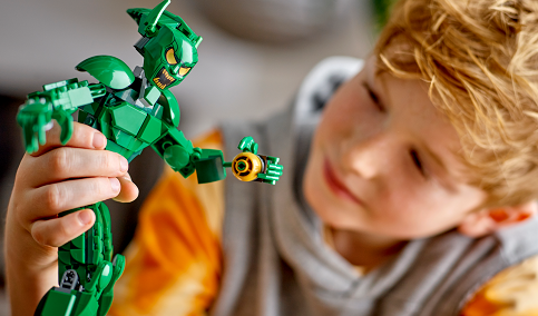 Stavebnica LEGO LEGO® Marvel 76284 Zostaviteľná figúrka: Zelený Goblin