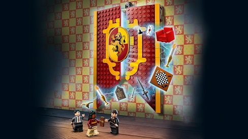 Harry - LEGO-Bausatz Hausbanner Potter™ Gryffindor™ 76409 LEGO®