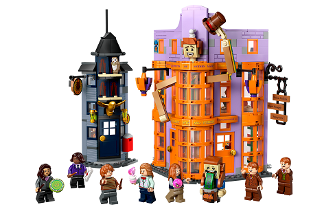 LEGO stavebnica Harry Potter™ 76422 Šikmá ulička: Weasleyovské výmysly a vynálezy