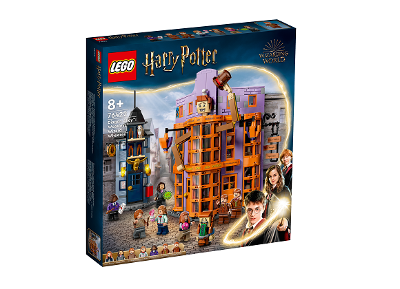 LEGO stavebnica Harry Potter™ 76422 Šikmá ulička: Weasleyovské výmysly a vynálezy