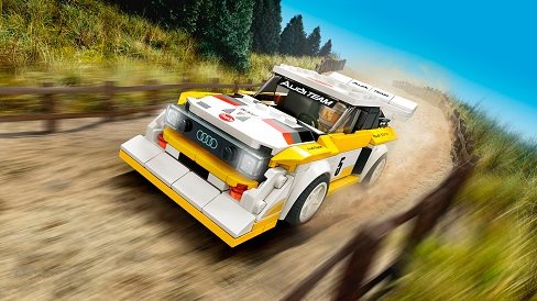 LEGO Speed Champions 76898 1985 Audi Sport quattro S1 LEGO Speed Champions 76898 1985 Audi Sport quattro S1