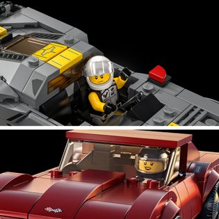 LEGO Speed Champions 76903 Chevrolet Corvette C8.R and 1968 Chevrolet Corvette