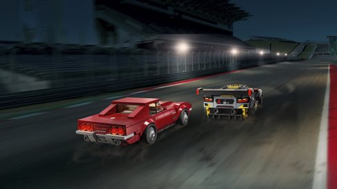 LEGO Speed Champions 76903 Chevrolet Corvette C8.R and 1968 Chevrolet Corvette