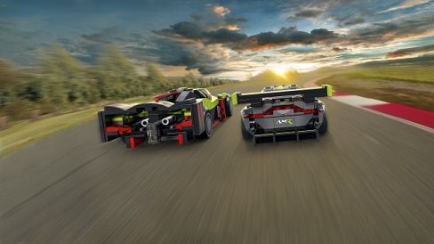 LEGO Speed Champions 76910 Aston Martin Valkyrie AMR Pro and Aston Martin Vantage GT3