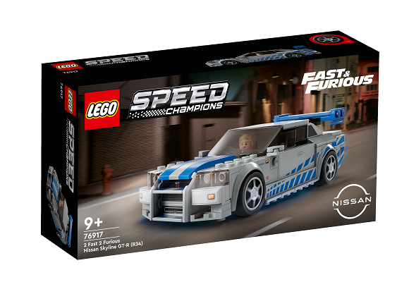 Stavebnica LEGO® Speed Champions 76917 2 Fast 2 Furious Nissan Skyline GT-R (R34)