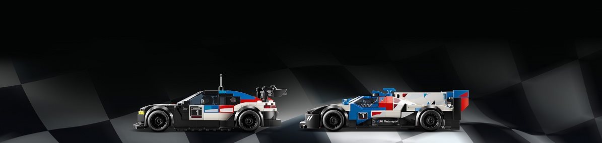 LEGO stavebnica LEGO® Speed Champions 76922 Závodné autá BMW M4 GT3 a BMW M Hybrid V8