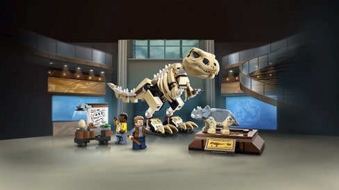 LEGO Jurassic World 76940 T. rex Dinosaur Fossil Exhibition LEGO Jurassic World 76940 T. rex Dinosaur Fossil Exhibition