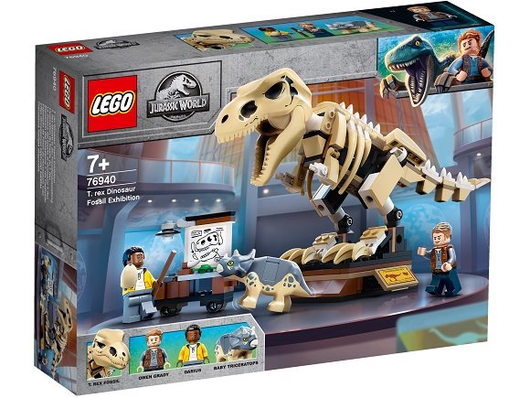 LEGO Jurassic World 76940 T. rex Dinosaur Fossil Exhibition LEGO Jurassic World 76940 T. rex Dinosaur Fossil Exhibition