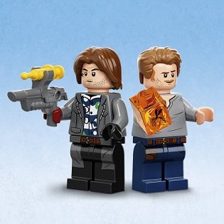LEGO Jurassic World 76945 Atrociraptor: motorcycle chase
