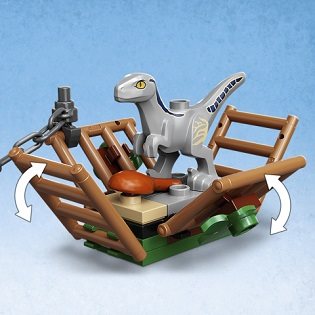 LEGO Jurassic World 76946 Catching the Velociraptors Blue and Beta LEGO Jurassic World 76946 Catching the Velociraptors Blue and Beta