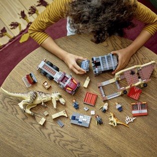 LEGO® Jurassic World™ 76948 Escape of the T-rex and Atrociraptor LEGO® Jurassic World™ 76948 Escape of the T-rex and Atrociraptor