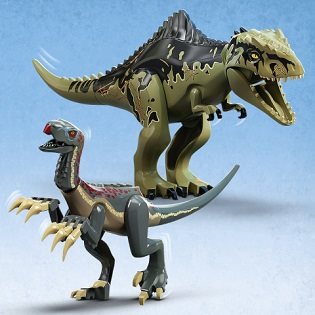 LEGO Jurassic World 76949 Attack of the Giganotosaurus and Therizinosaurus LEGO Jurassic World 76949 Attack of the Giganotosaurus and Therizinosaurus