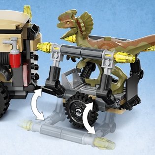 LEGO Jurassic World 76951 Pyroraptor and Dilophosaurus Transport LEGO Jurassic World 76951 Pyroraptor and Dilophosaurus Transport