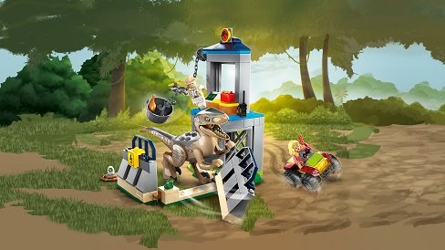 LEGO® Jurassic World™ 76957 Escape of the Velociraptor 