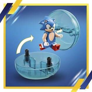 LEGO Sonic The Hedgehog 76990 Sonic's Challenge Speed Sphere