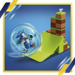 LEGO Sonic The Hedgehog 76990 Sonic's Challenge Speed Sphere