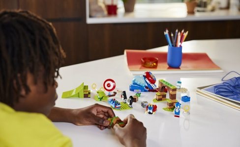 LEGO Sonic The Hedgehog 76990 Sonic's Challenge Speed Sphere